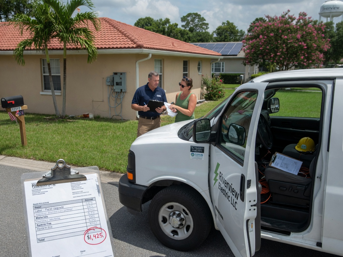 How Much Does an Electrician Cost in Riverview, FL?